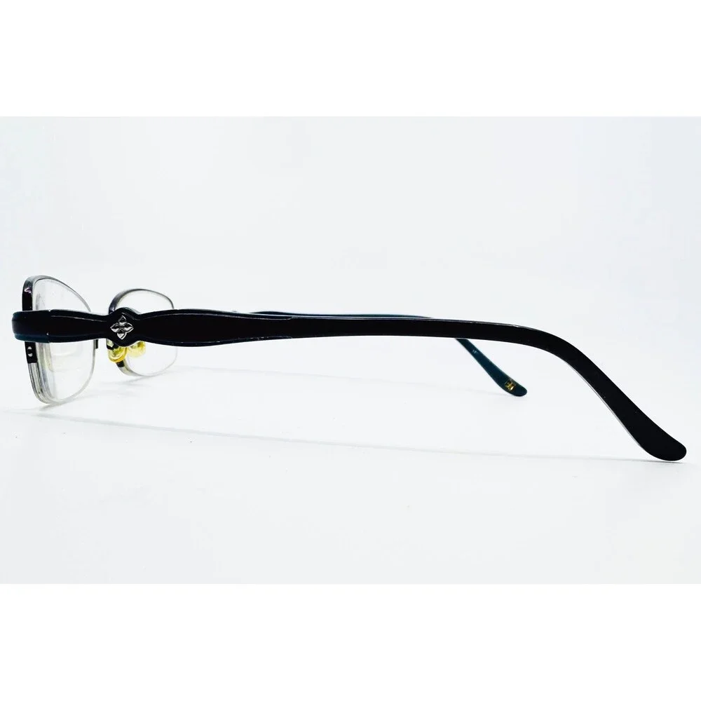 BCBGMAXAZRIA Eyeglasses Womens Purple Belinda Semi-Rimless 50-17-130